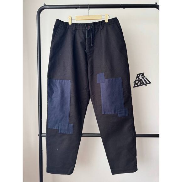 HHV x Universal Works Moleskin Patchwork Colorblock Track Pants - Picture 2 of 6